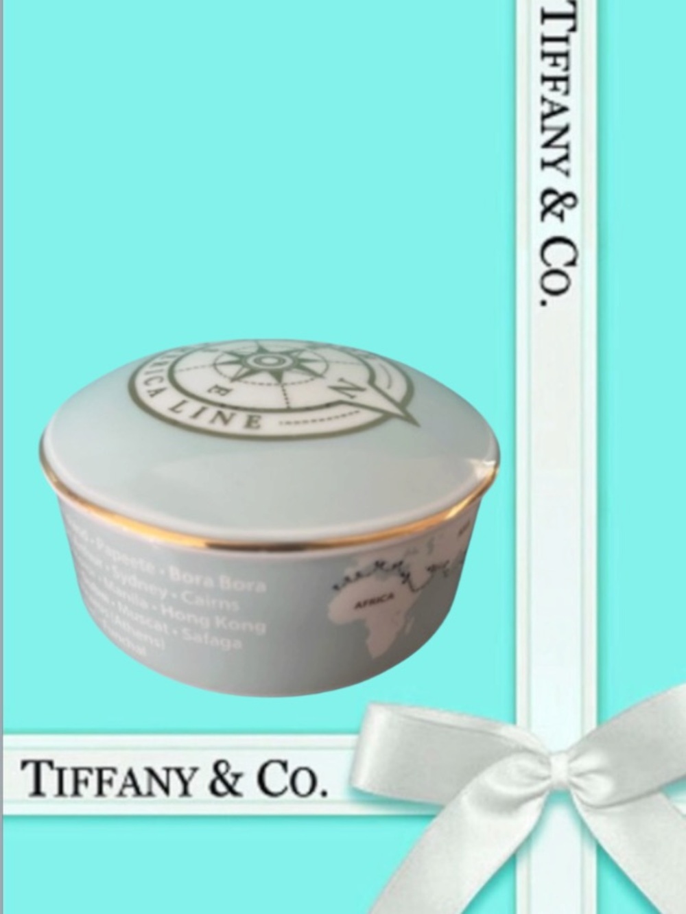 Tiffany & Co. Trinket Box Japan 2011 Holland America line